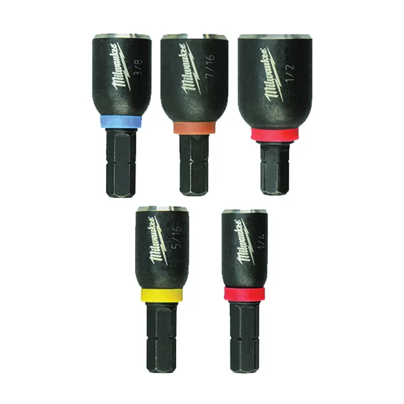 Milwaukee SHOCKWAVE 5PC Insert Nut Driver Set