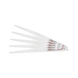 Milwaukee 12" 5-TPI SAWZALL Blades 5-Pk