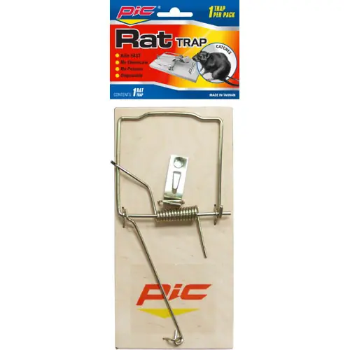 Pic Single Wood Rat Trap