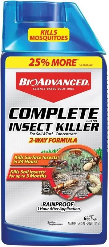BioAdvanced Complete Brand Insect Killer For Soil & Turf 40oz