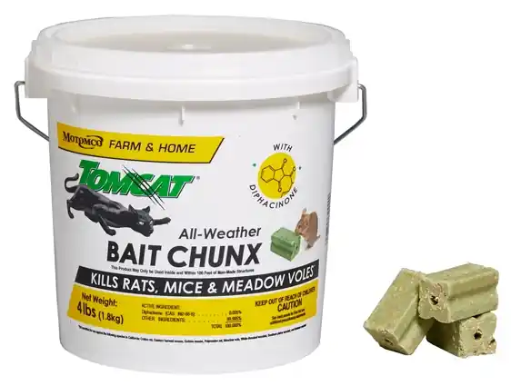 Motomco Tomcat All-Weather Bait Chunx 4lbs.