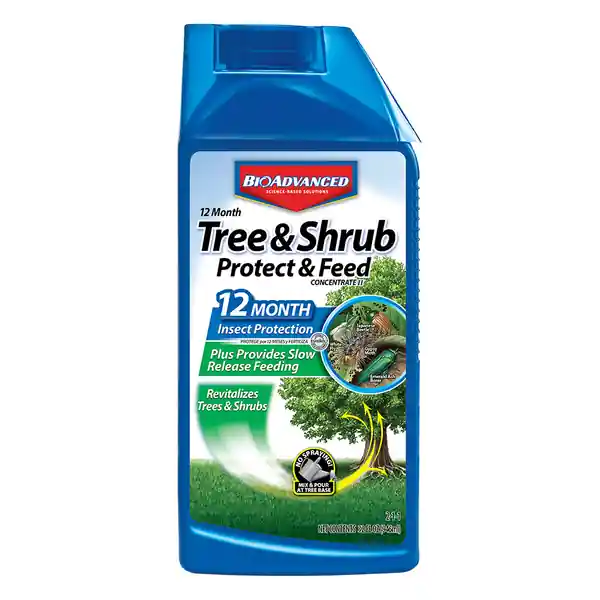 BioAdvanced 12-Month Tree and Shrub Protect and Feed Concentrate 32oz