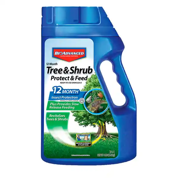 BioAdvanced 12-Month Tree and Shrub Protect and Feed 4lb