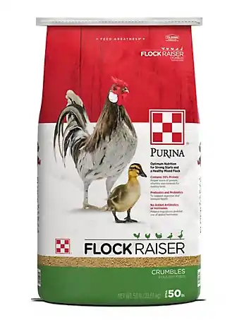 Purina® Flock Raiser® Crumbles 50lb
