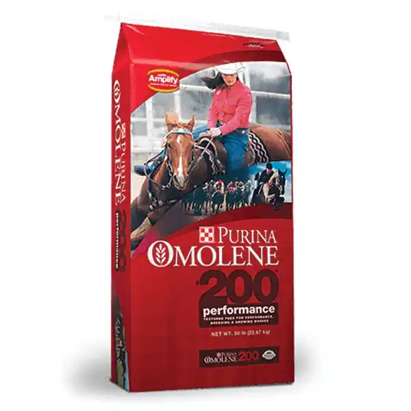 Purina Omolene 200 Performance Horse Feed 50lb