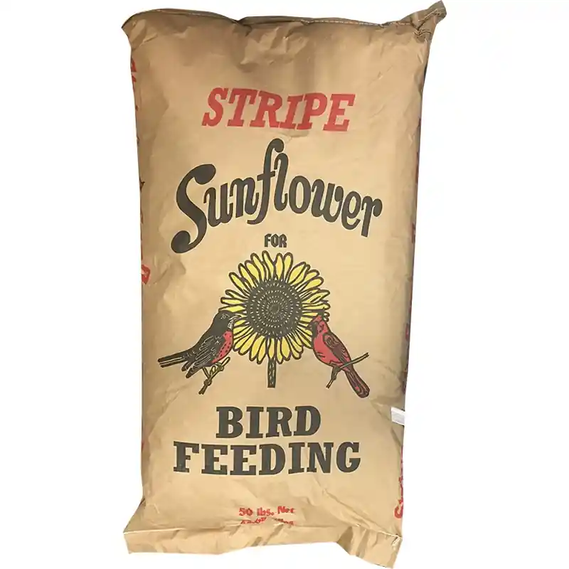 Bagged Bird Feed Stripe Sunflower 50lb