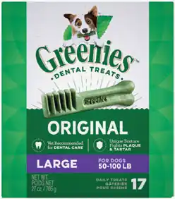Greenies Original Dental Chews Dog Treats - Large 27oz