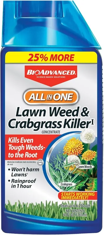 BioAdvanced All-In-One Weed & Crabgrass Killer Concentrate 40oz