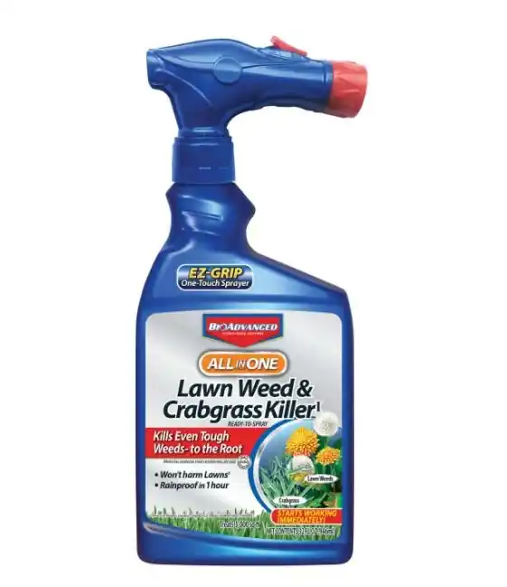 BioAdvanced All-In-One Lawn Weed & Crabgrass Killer Ready-To-Spray 32oz