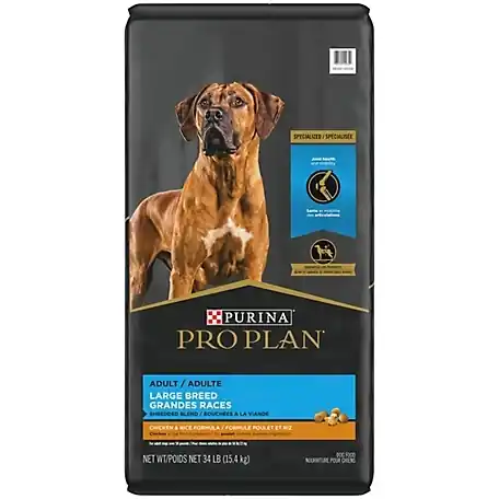 Purina Pro Plan Savor Adult Shredded Blend Large Breed Formula Dry Dog Food 34lb