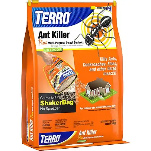 Terro Outdoor Ant Killer Plus Multi-Purpose Insect Control Granules Shaker Bag 3lbs