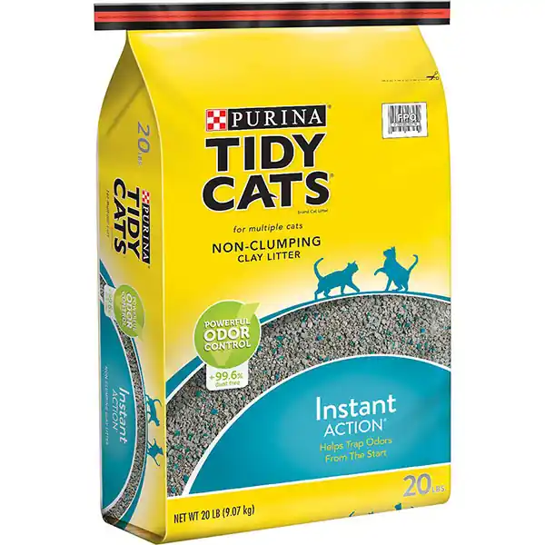 Tidy Cats Instant Action NON-Clumping Cat Litter 20lb