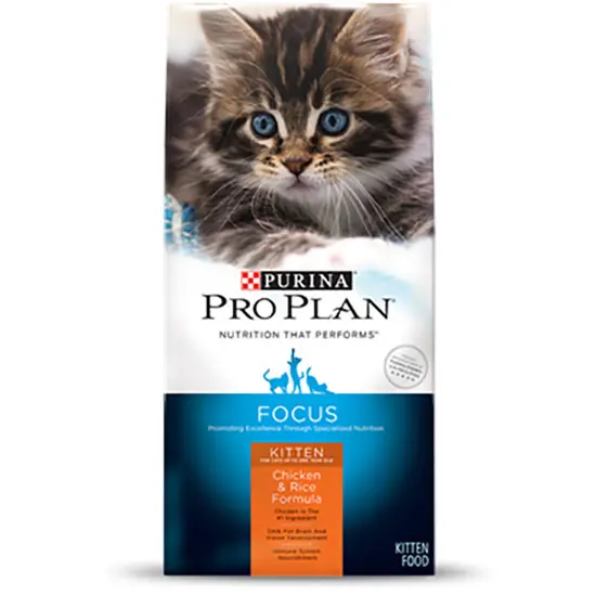 Purina Pro Plan Focus Kitten Chicken & Rice Formula Dry Cat Food
