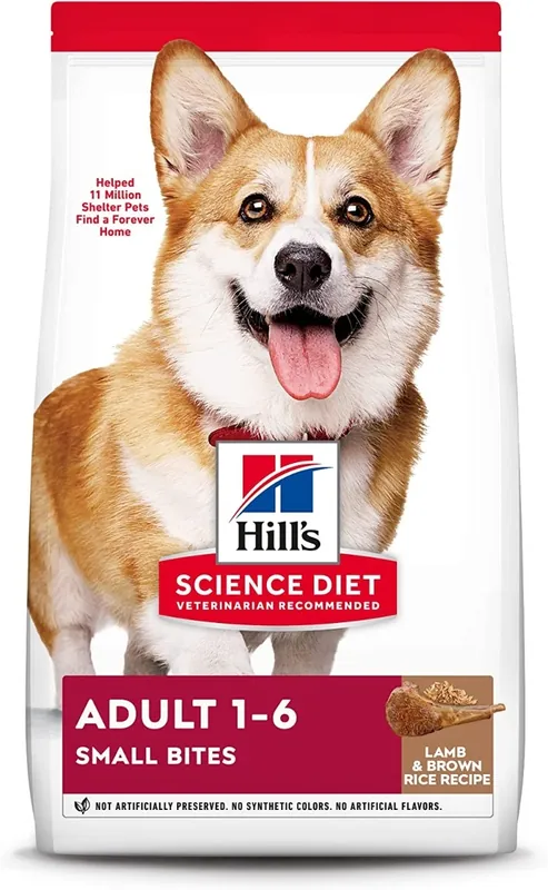 Hill‘s Science Diet Adult Advanced Fitness Small Bites Lamb Meal & Rice Dry Dog Food
