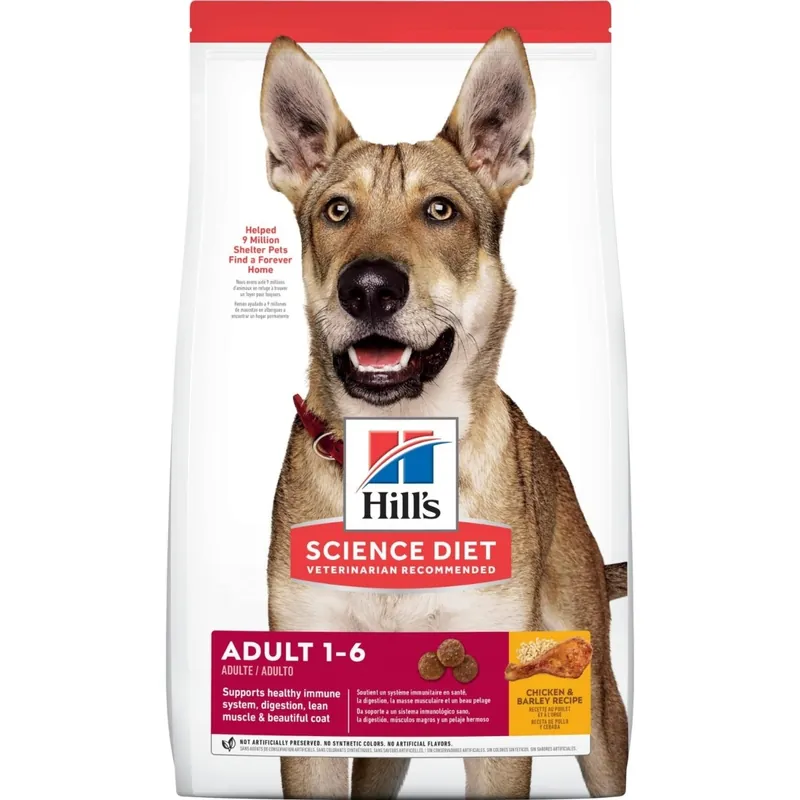 Hill‘s Science Diet Adult Chicken & Barley Recipe Dog Food