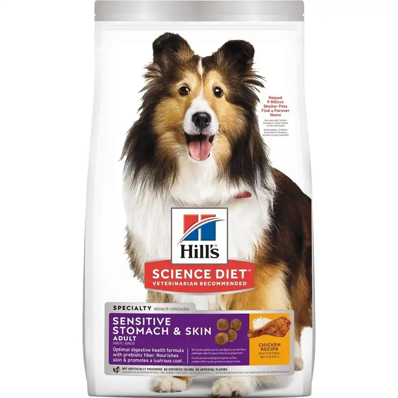 Hill‘s Science Diet Adult Sensitive Stomach and Skin Dry Dog Food