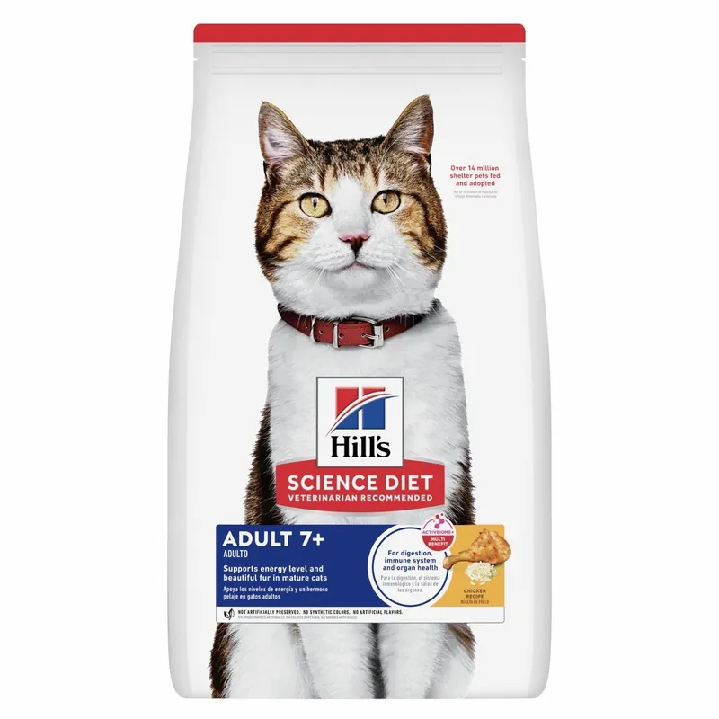 Hill‘s Science Diet Adult 7+ Chicken Recipe Cat Food