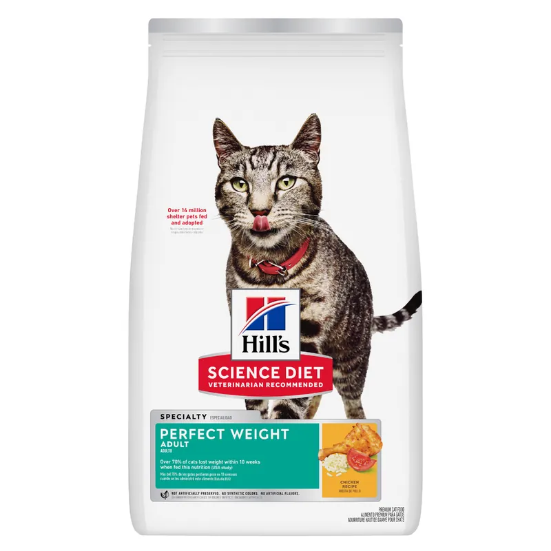 Hill‘s Science Diet Adult Perfect Weight Chicken Recipe Cat Food