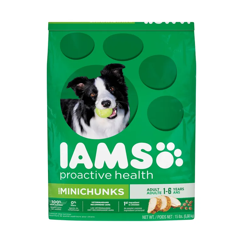 IAMS ProActive Health Adult MiniChunks Dry Dog Food