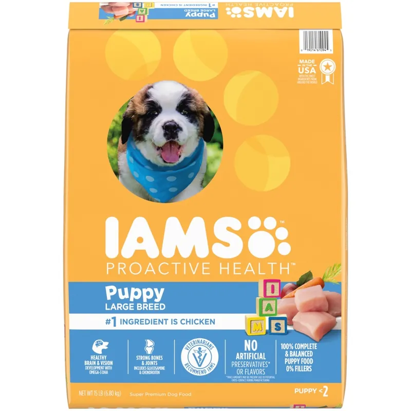 IAMS ProActive Health Smart Puppy Large Breed Dry Dog Food