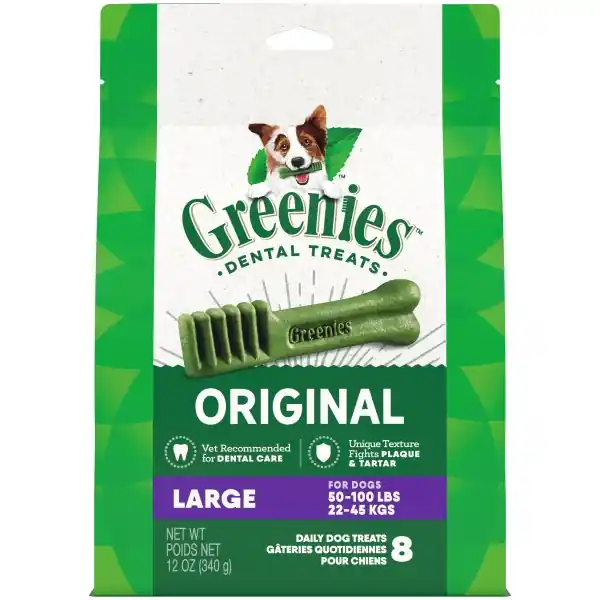 Greenies Original Dental Chews Dog Treats - Large