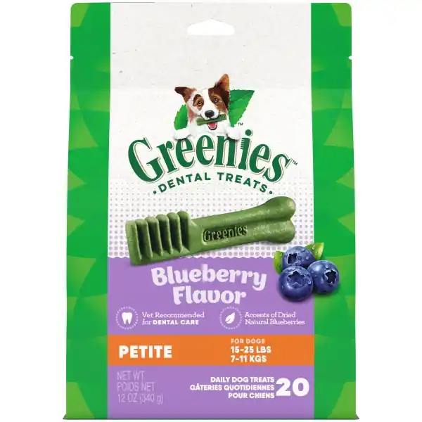 Greenies Bursting Blueberry Dental Chews Dog Treats 12oz