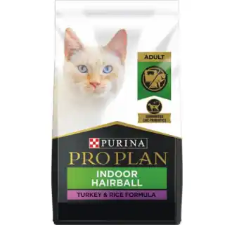 Purina Pro Plan Specialized Indoor Hairball Turkey & Rice Dry Cat Food