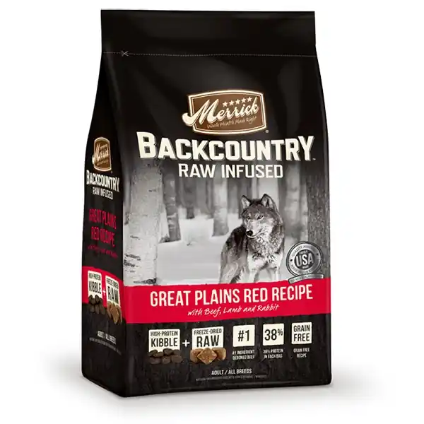 Merrick Backcountry Raw Infused Great Plains Red Meat Recipe Dry Dog Food