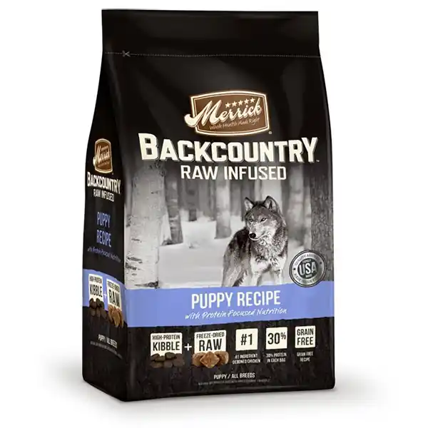 Merrick Backcountry Raw Infused Puppy Recipe Dry Dog Food