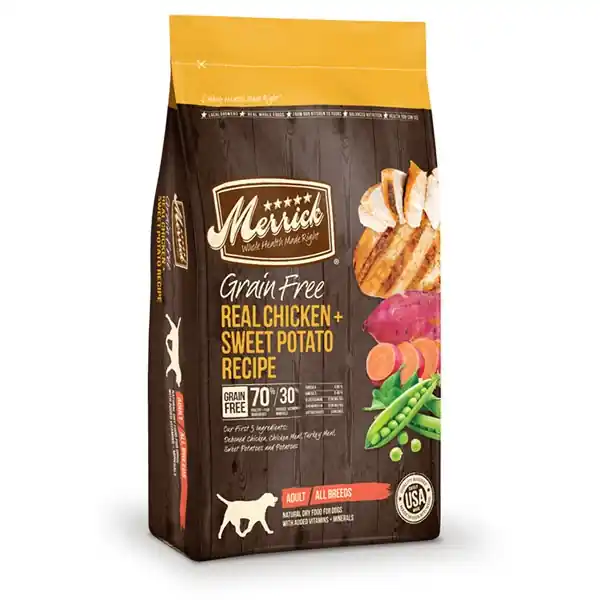 Merrick Grain Free Real Chicken & Sweet Potato Recipe Dry Dog Food