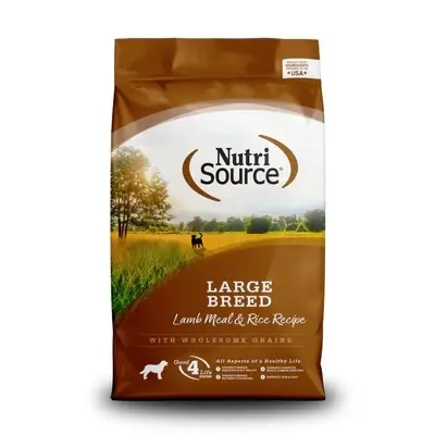 NutriSource Lamb Meal & Rice Formula Dry Dog Food