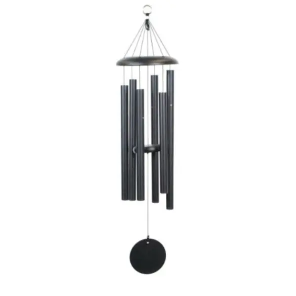 Corinthian Bells 36" Black Wind Chime - Scale Of E