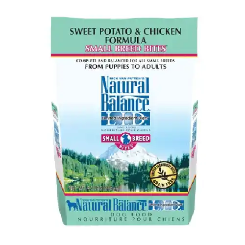 Natural Balance Limited Ingredient Diets Sweet Potato & Chicken Small Breed Bites Dry Dog Food