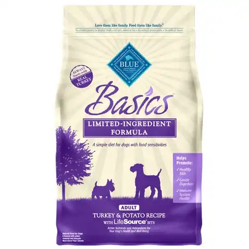 Blue Buffalo Basics Adult Turkey & Potato Dry Dog Food