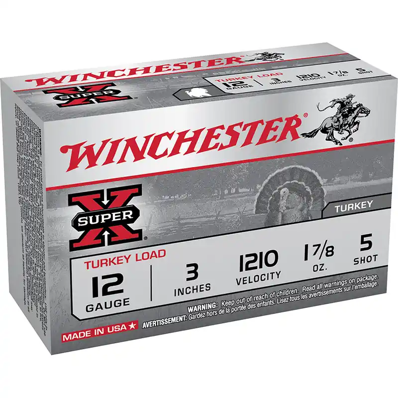 Winchester Super-X Turkey Load - 12ga 3" 5-Shot