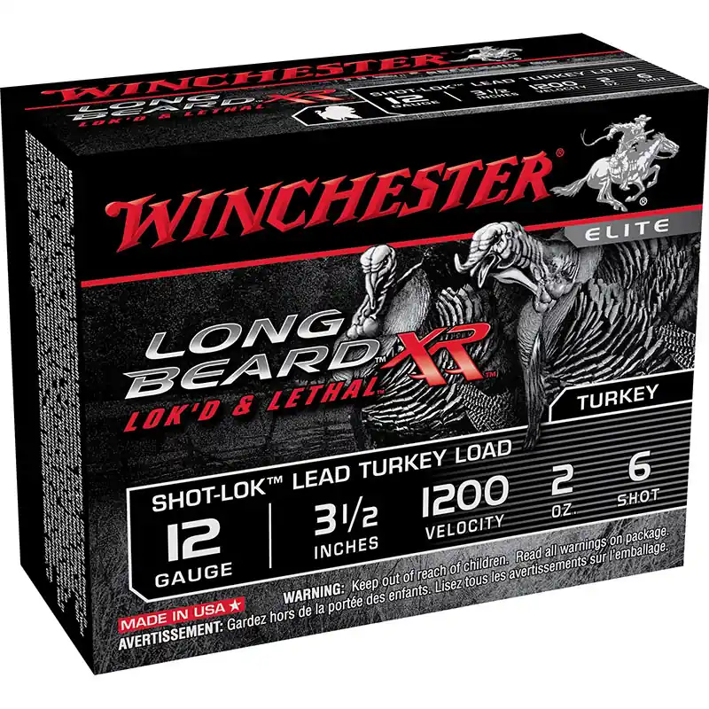 Winchester Long Beard XR Turkey Shotshells 12ga 3-1/2" 6 Shot