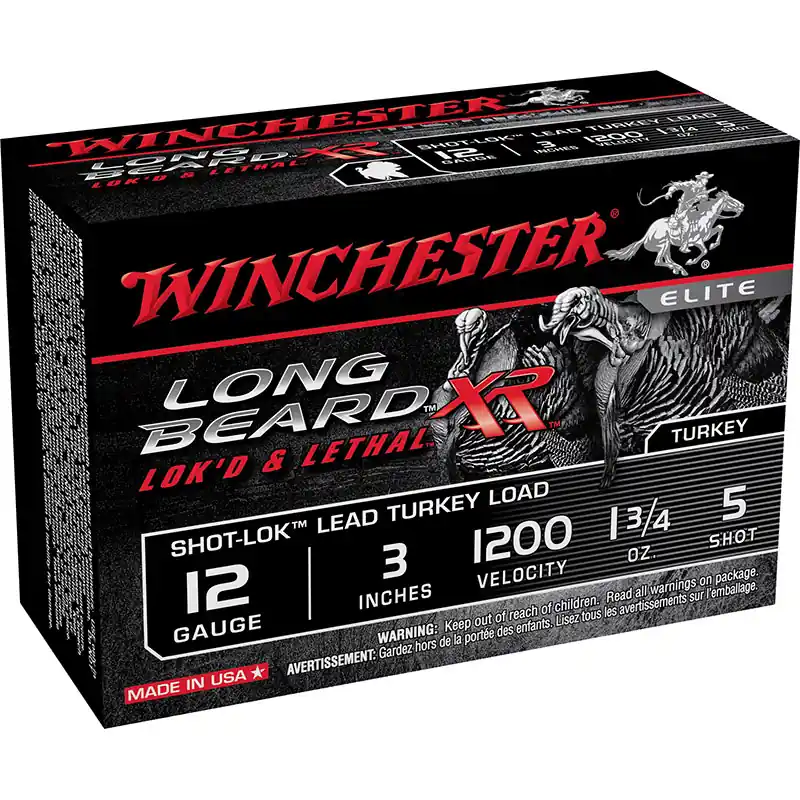 Winchester Long Beard XR Turkey Shotshells 12ga 3" 5 Shot