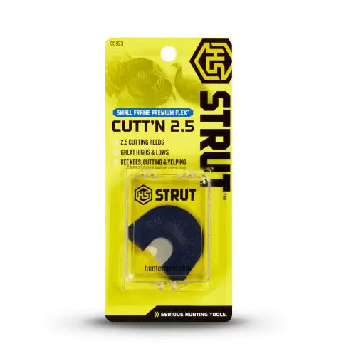 Hunters Specialties Cutt‘n 2.5 Small Frame Diaphragm Turkey Calls