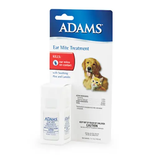 Adams Ear Mite Treatment for Dog & Cats 0.5oz