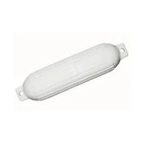 SeaSense White Premium Vinyl Inflatable Fender 6" x 22"