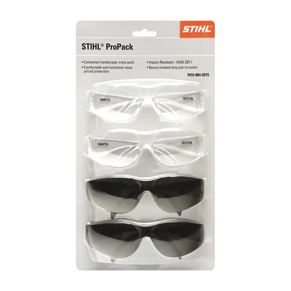 Stihl Propack Safety Glasses - 4 Pack