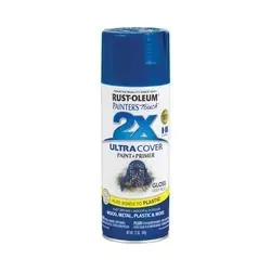 Rust-Oleum Painter‘s Touch Ultra Cover 2x Gloss Spray Paint 12oz Deep Blue