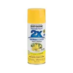 Rust-Oleum Painter‘s Touch Ultra Cover 2x Gloss Spray Paint 12oz Sun Yellow