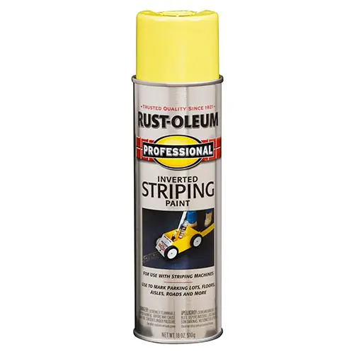 Rust-Oleum Professional Striping Paint Spray Paint 18oz - Yellow