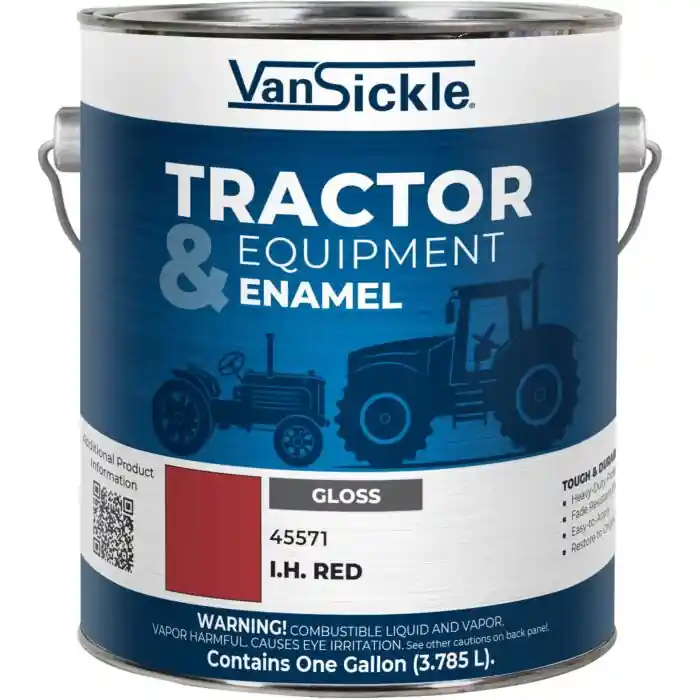 Van Sickle Paint 45571 Tractor & Equipment Enamel Gloss Paint - I.H. Red - 1 Gallon