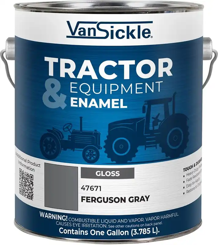 Van Sickle Paint 47671 Tractor & Equipment Enamel Gloss Paint – Ferguson Gray - 1 Gallon