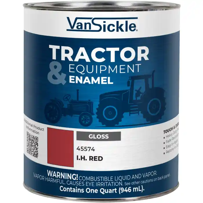 Van Sickle Paint 45574 Tractor & Equipment Enamel Gloss Paint - I.H. Red - 1 Quart