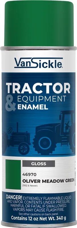 Van Sickle Paint 46970 Tractor & Equipment Enamel Spray Gloss Paint - Oliver Meadow Green (1952 & Newer) - 12 oz Spray