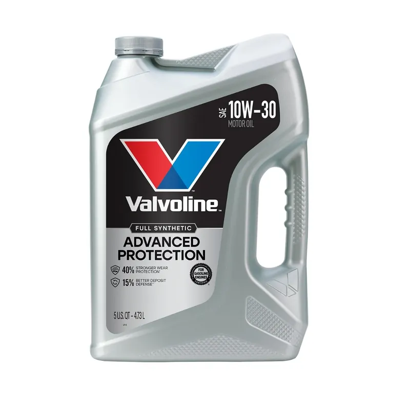 Valvoline Advanced Protection Full Synthetic 10W-30 Motor Oil 5 Quart
