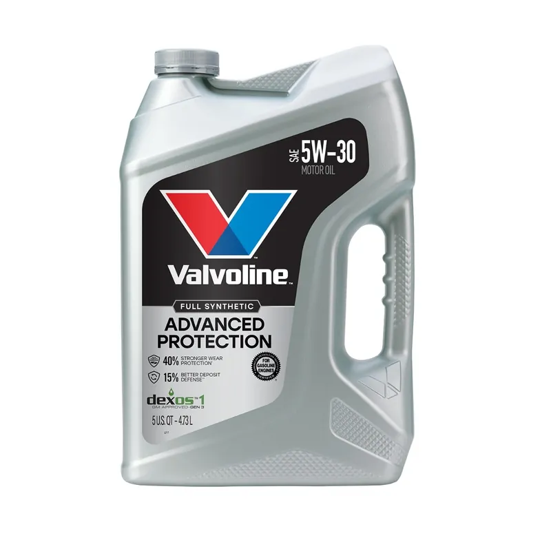 Valvoline Advanced Protection Full Synthetic 5W-30 Motor Oil 5 Quart